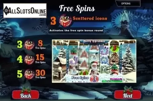 Paytable 2. Merry Christmas (MultiSlot) from MultiSlot