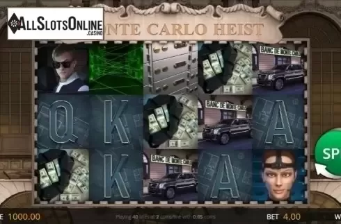 Reel Screen. Monte Carlo Heist from Genii