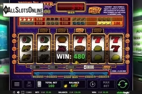 Win Screen 2. Multiplayer 4 Player from StakeLogic
