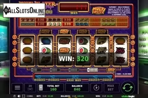 Win Screen 3. Multiplayer 4 Player from StakeLogic