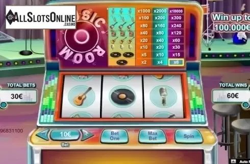 Screen 1. Music Room from NeoGames