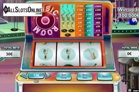 Screen 2. Music Room from NeoGames