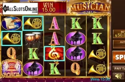 Game workflow . Musician from PlayStar