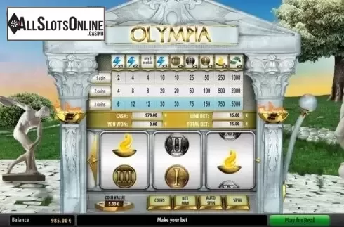 Reel Screen. Olympia (GameScale) from GameScale