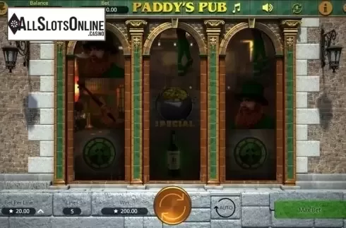 Screen6. Paddy's Pub from Booming Games