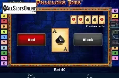 Double Up. Pharaoh´s Tomb (Green Tube) from Greentube