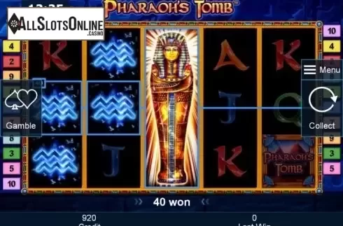 Wild. Pharaoh´s Tomb (Green Tube) from Greentube