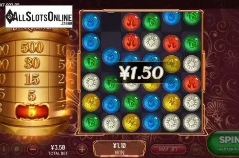 Win screen. Pillar of Fortune from XIN Gaming