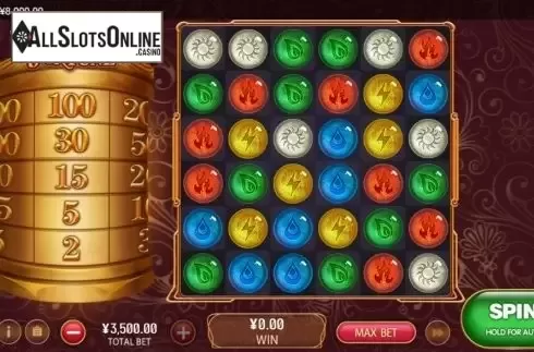 Reel Screen. Pillar of Fortune from XIN Gaming
