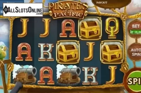 Game Workflow screen. Pirates of The Pacific from WMS