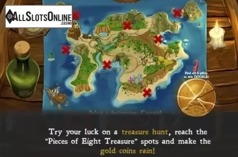 Paytable 3. Pirates of The Pacific from WMS
