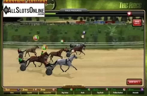 Screen 3. Premier Trotting from Microgaming