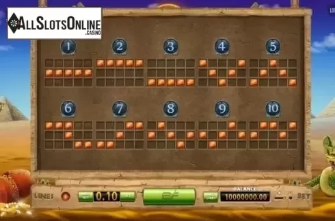 Screen5. Pyramid Treasure from BF games