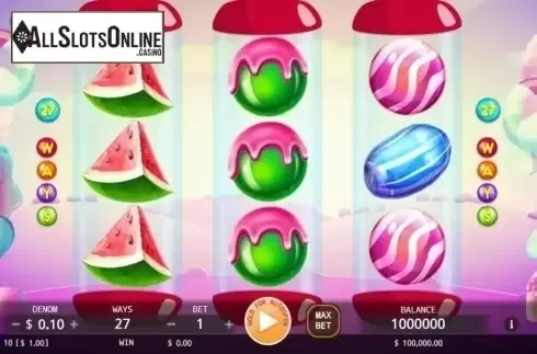 Reel Screen. Quick Play Candy from KA Gaming