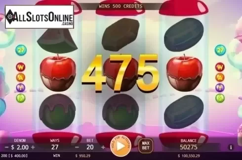 Win Screen 1. Quick Play Candy from KA Gaming