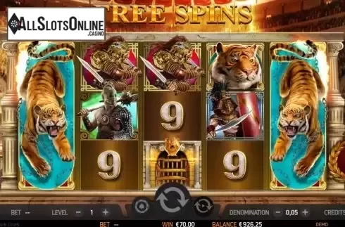 Free Spins screen 2