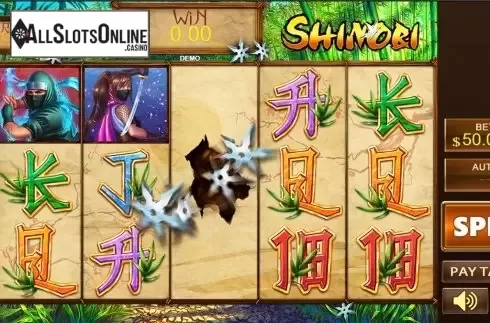 Game workflow . SHINOBI from PlayStar