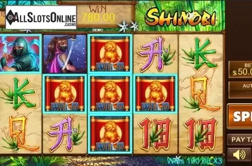 Game workflow 2. SHINOBI from PlayStar