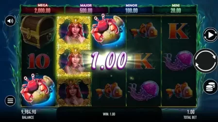 Sea Secret slot screenshot 2