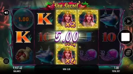 Sea Secret slot screenshot 6