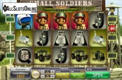 Game Workflow screen. Small Soldiers from Genii
