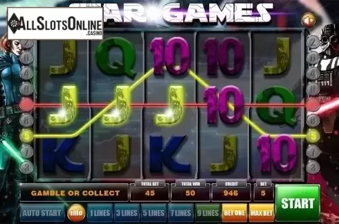 Game workflow . Star Games from GameX