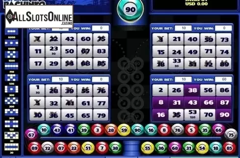 Game workflow screen 2. Super Pachinko from Salsa Technology