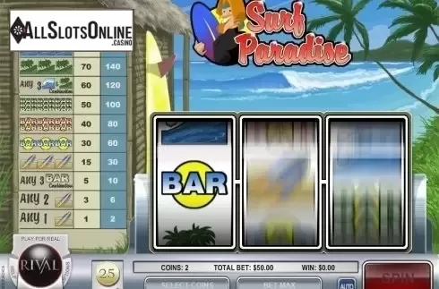 Screen2. Surf Paradise from Rival Gaming