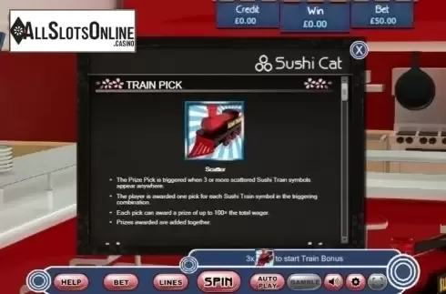 Bonus. Sushi Cat from Eyecon