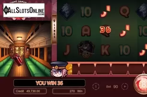 Win Screen 2. Taisho Samurai from Manna Play
