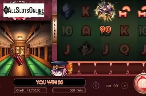 Win Screen 3. Taisho Samurai from Manna Play