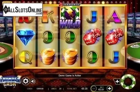 Screen 1. Thunder Cash from Ainsworth