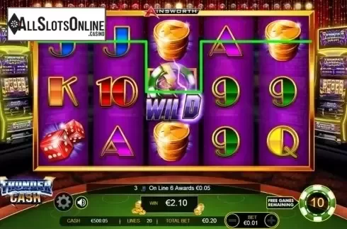 Screen 4. Thunder Cash from Ainsworth