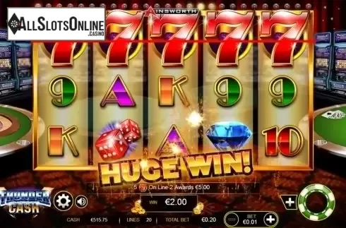 Screen 7. Thunder Cash from Ainsworth