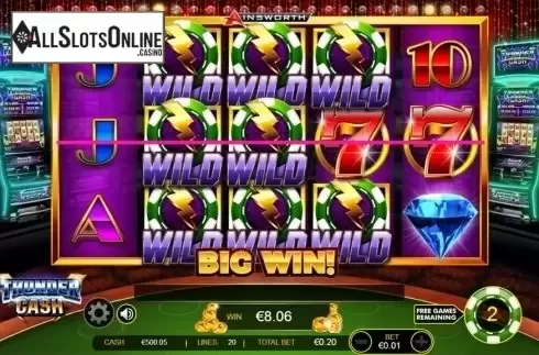 Screen 5. Thunder Cash from Ainsworth