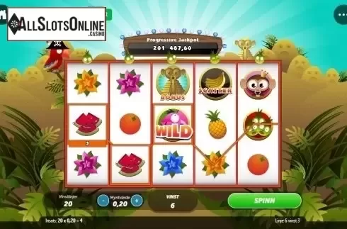 Win Screen 2. Tiki Temple from Gamesys
