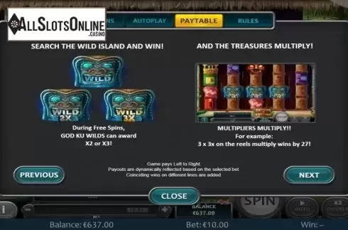 Features 2. Totems of Fortune from Nucleus Gaming