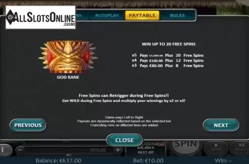 Features 1. Totems of Fortune from Nucleus Gaming