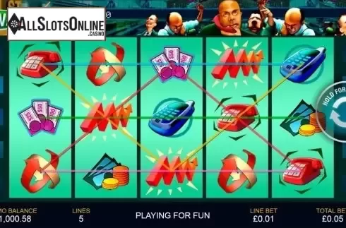Game Workflow screen (Betway). Wall Street Fever from Playtech