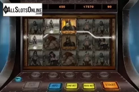 Win Screen. Warlock from X Room