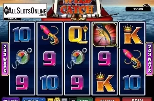 Screen7. Wild Catch (Microgaming) from Microgaming