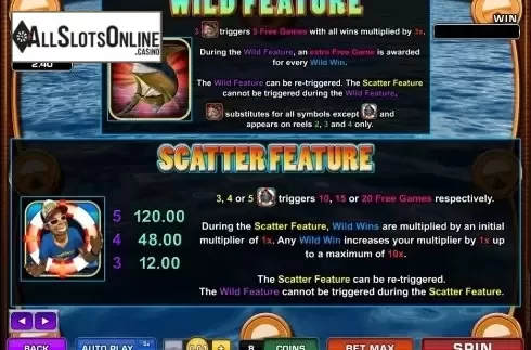 Screen2. Wild Catch (Microgaming) from Microgaming