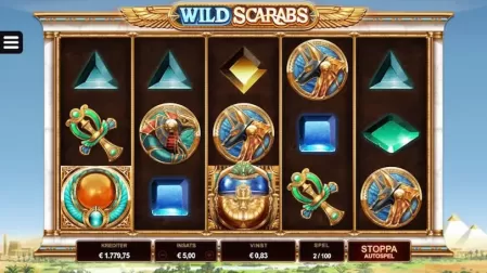 Wild Scarabs slot screenshot 1