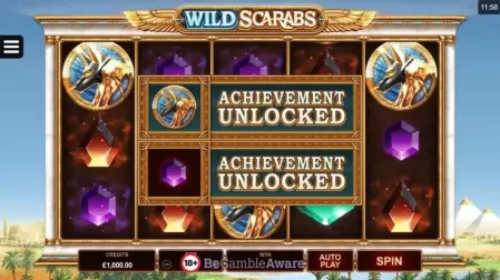 Wild Scarabs slot screenshot 3