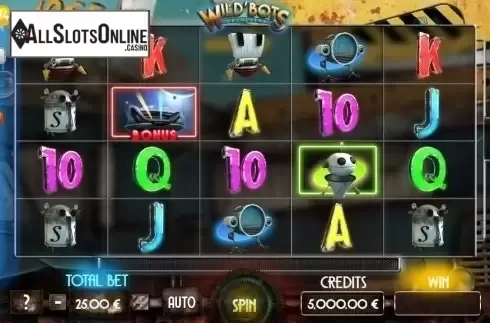Reel Screen. Wildbots Orchestra from GAMING1