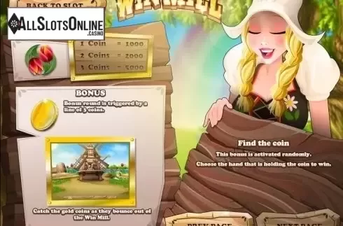 Screen3. Win Mill from Rival Gaming