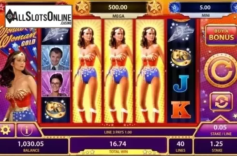 Screen6. Wonder Woman Gold from Bally