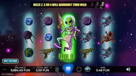 Astro Wild slot screenshot 2