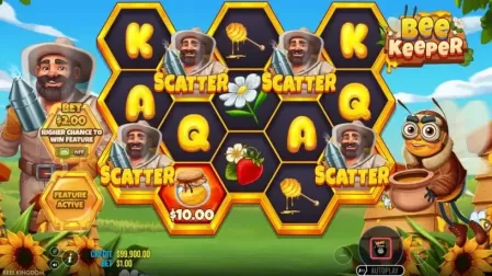 Bee Keeper slot screenshot 2