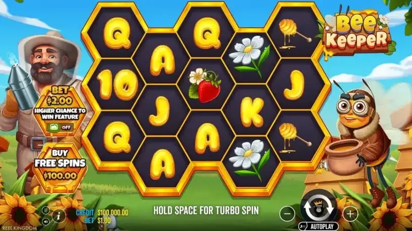 Bee Keeper slot screenshot 